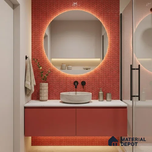 Mosaic Wall Tile TL 10527 E 12.2 in x 12.2 in Ceramic Matte Finish - 7 mm