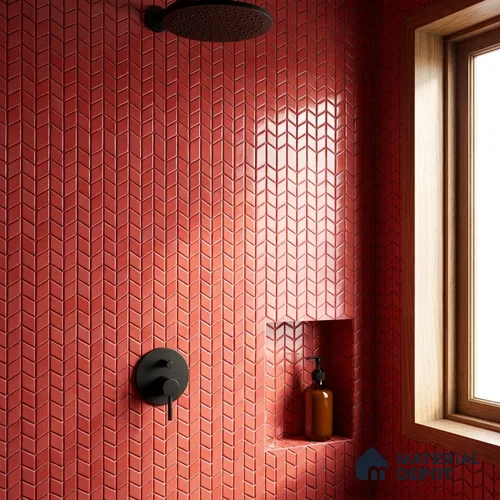 Mosaic Wall Tile TL 10527 E  12.2 in x 12.2 in Ceramic Matte Finish - 7 mm