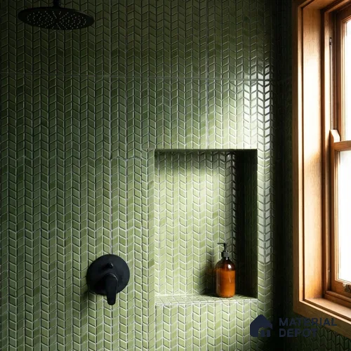 Mosaic Wall Tile TL 10527 F  12.2 in x 12.2 in Ceramic Matte Finish - 7 mm