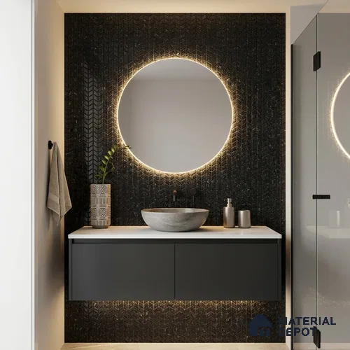 Mosaic Wall Tile TL 10527 H  12.2 in x 12.2 in Ceramic Matte Finish - 7 mm