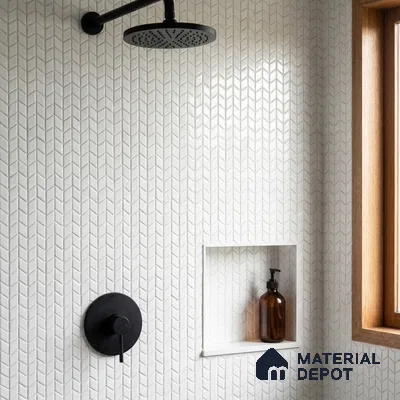 Mosaic Wall Tile TL 10527  12.2 in x 12.2 in Ceramic Matte Finish - 7 mm