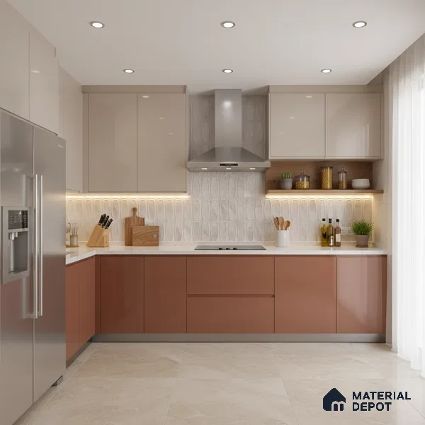 Faux Subway Look Wall Tile TL 10532 C Ulrich Onyx HL 2 2 ft x 1 ft Glossy Finish Ceramic Tile - 9 mm | Suitable for Kitchen, Bathroom & Dining Area | Please Expect a Slight Variation of Pattern