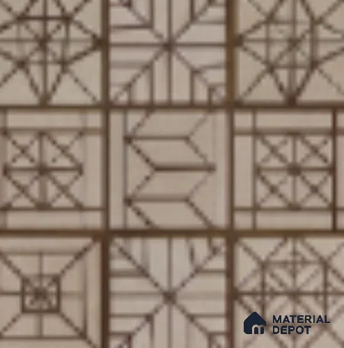 Highlighter Wall Handmade Tile TL 10546 Grafit Noir 96 mm x 96 mm Vitrified - 9 mm |  | Suitable For Living Room, Bedroom, Kitchen