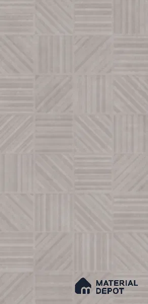 Stone Look Wall Tile TL 10563 B Lucido Grigio Decor 5.24 ft x 2.62 ft Matte Finish Vitrified Tile - 9 mm | Suitable For living Room, Bedroom, Bathroom