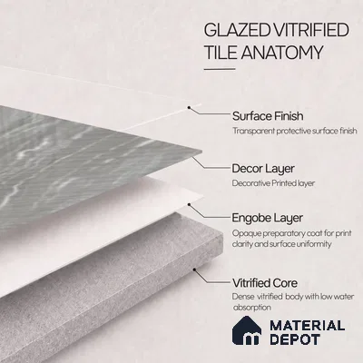Punch Wall & Floor Tile TL 10569 B 4 ft x 2 ft Grey Vitrified Matte Finish Tile - 9 mm | Ideal for Living Room,Bedroom,Bathroom,Kitchen