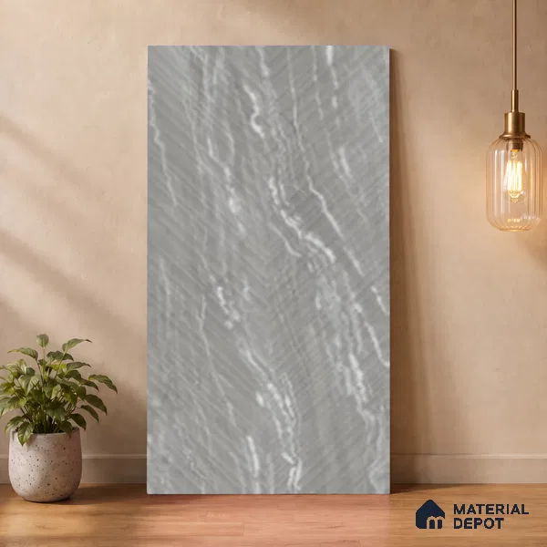 Punch Wall & Floor Tile TL 10569 B 4 ft x 2 ft Grey Vitrified Matte Finish Tile - 9 mm | Ideal for Living Room,Bedroom,Bathroom,Kitchen