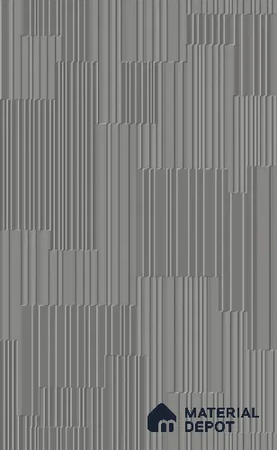 Punch Wall Tile TL 10608 1442 Strapes Punch Slate Grey 4 ft x 2 ft Full Body Vitrified Matte Finish - 9 mm | Suitable for Living Room, Bathroom & Kitchen