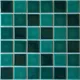 Mosaic Floor & Wall Tile TL 10615 B | 303 X 303 mm (Chip Size 48x48 mm) Glossy Finish Porcelain Tile - 6 mm | Suitable For Outdoor, Swimming Pool Area | Image 01