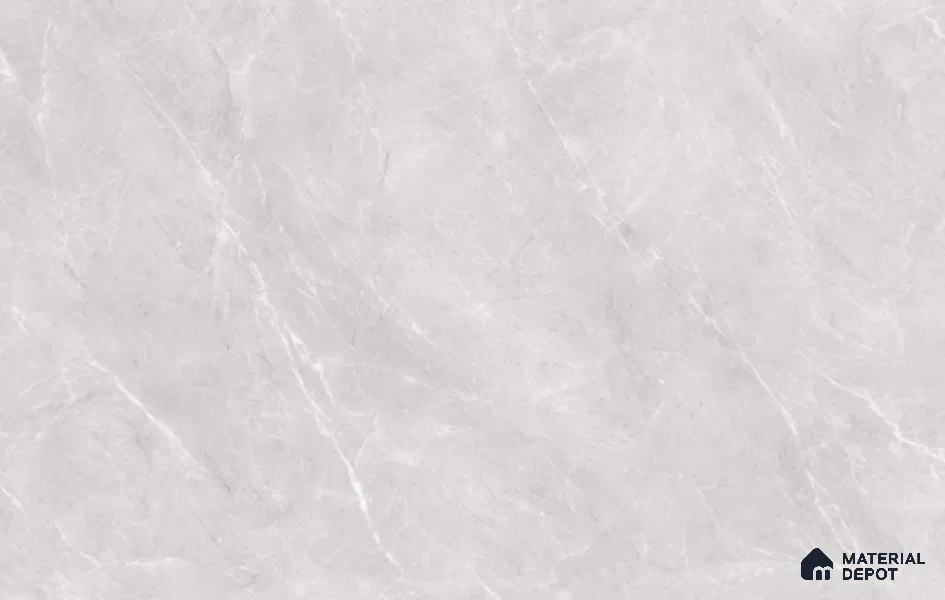 Marble Endless Floor & Wall Tile TL 10675 SHG Magnum Gray 6 ft x 4 ft Glossy Finish Vitrified Tile - 9 mm | Random 3 | Suitable For living Room, Bedroom, Bathroom | Adhesive and Spacers Must be Used During Installation