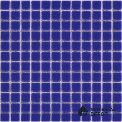 Swimming Pool Mosaic Tile TL 10676 E | 317.6 x 317.6 mm (Chip Size 25x25 mm) Glossy Finish Glass Tile - 5 mm | Suitable For Bathroom, Pool, Kitchen