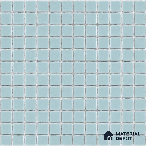 Mosaic Floor & Wall Tile TL 10676 G | 317.6 x 317.6 mm (Chip Size 25x25 mm) Glossy Finish Glass Tile - 5 mm | Suitable For Outdoor, Swimming Pool Area