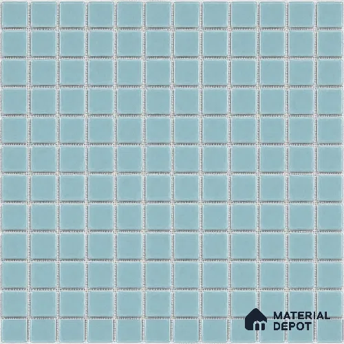 Mosaic Floor & Wall Tile TL 10676 H | 317.6 x 317.6 mm (Chip Size 25x25 mm) Glossy Finish Glass Tile - 5 mm | Suitable For Outdoor, Swimming Pool Area