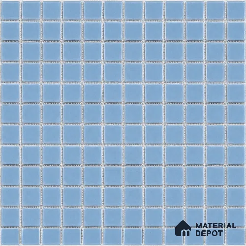 Mosaic Floor & Wall Tile TL 10676 | 317.6 x 317.6 mm (Chip Size 25x25 mm) Glossy Finish Glass Tile - 5 mm | Suitable For Outdoor, Swimming Pool Area
