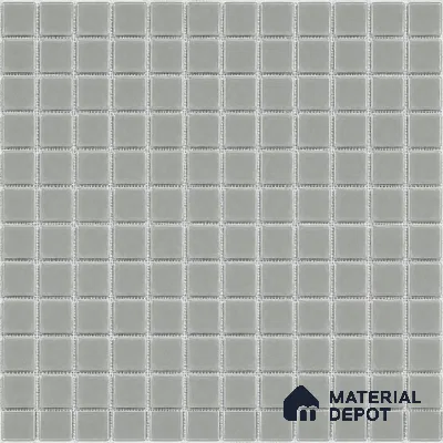 Swimming Pool Mosaic Tile TL 10677 B | 317.6 x 317.6 mm (Chip Size 25x25 mm) Glossy Finish Glass Tile - 5 mm | Suitable For Bathroom, Pool, Kitchen