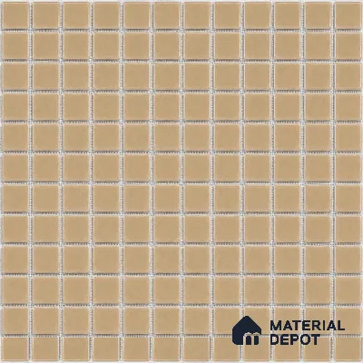 Mosaic Floor & Wall Tile TL 10678 B | 317.6 x 317.6 mm (Chip Size 25x25 mm) Glossy Finish Glass Tile - 5 mm | Suitable For Outdoor, Swimming Pool Area