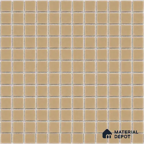 Mosaic Floor & Wall Tile TL 10678 B | 317.6 x 317.6 mm (Chip Size 25x25 mm) Glossy Finish Glass Tile - 5 mm | Suitable For Outdoor, Swimming Pool Area