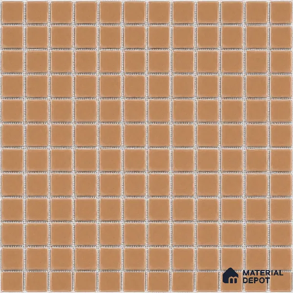 Swimming Pool Mosaic Tile TL 10678 D | 317.6 x 317.6 mm (Chip Size 25x25 mm) Glossy Finish Glass Tile - 5 mm | Suitable For Bathroom, Pool, Kitchen