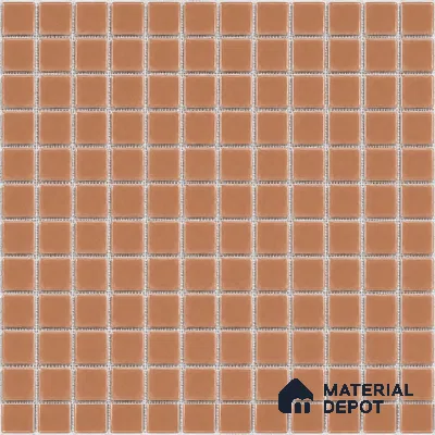 Mosaic Floor & Wall Tile TL 10678 E | 317.6 x 317.6 mm (Chip Size 25x25 mm) Glossy Finish Glass Tile - 5 mm | Suitable For Outdoor, Swimming Pool Area