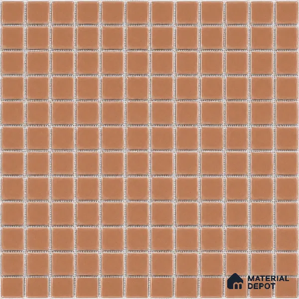 Mosaic Floor & Wall Tile TL 10678 E | 317.6 x 317.6 mm (Chip Size 25x25 mm) Glossy Finish Glass Tile - 5 mm | Suitable For Outdoor, Swimming Pool Area