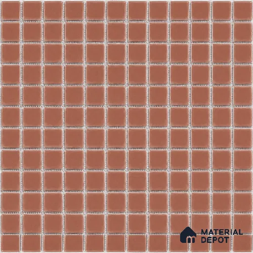 Mosaic Floor & Wall Tile TL 10678 F | 317.6 x 317.6 mm (Chip Size 25x25 mm) Glossy Finish Glass Tile - 5 mm | Suitable For Outdoor, Swimming Pool Area