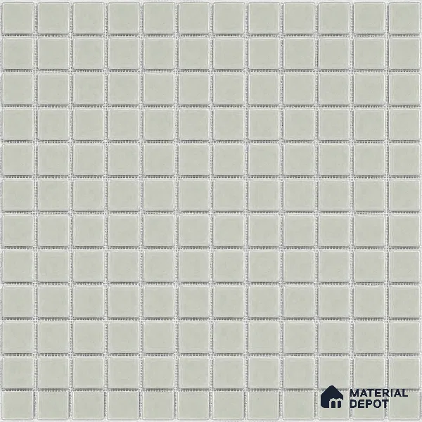 Swimming Pool Mosaic Tile TL 10678 | 317.6 x 317.6 mm (Chip Size 25x25 mm) Glossy Finish Glass Tile - 5 mm | Suitable For Bathroom, Pool, Kitchen