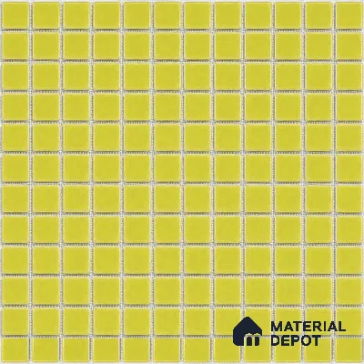 Mosaic Floor & Wall Tile TL 10679 B | 317.6 x 317.6 mm (Chip Size 25x25 mm) Glossy Finish Glass Tile - 5 mm | Suitable For Outdoor, Swimming Pool Area