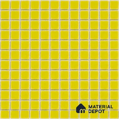Mosaic Floor & Wall Tile TL 10679 C | 317.6 x 317.6 mm (Chip Size 25x25 mm) Glossy Finish Glass Tile - 5 mm | Suitable For Outdoor, Swimming Pool Area