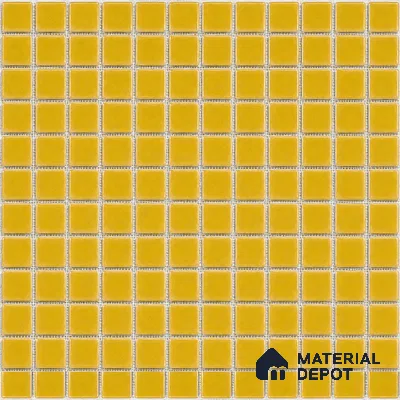 Swimming Pool Mosaic Tile TL 10679 D | 317.6 x 317.6 mm (Chip Size 25x25 mm) Glossy Finish Glass Tile - 5 mm | Suitable For Bathroom, Pool, Kitchen