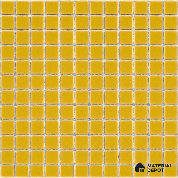 Swimming Pool Mosaic Tile TL 10679 D | 317.6 x 317.6 mm (Chip Size 25x25 mm) Glossy Finish Glass Tile - 5 mm | Suitable For Bathroom, Pool, Kitchen