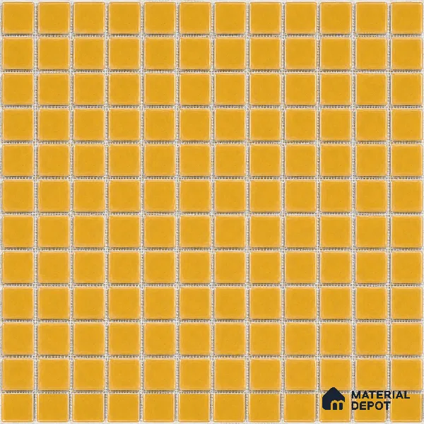 Swimming Pool Mosaic Tile TL 10679 E | 317.6 x 317.6 mm (Chip Size 25x25 mm) Glossy Finish Glass Tile - 5 mm | Suitable For Bathroom, Pool, Kitchen