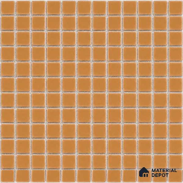 Swimming Pool Mosaic Tile TL 10679 F | 317.6 x 317.6 mm (Chip Size 25x25 mm) Glossy Finish Glass Tile - 5 mm | Suitable For Bathroom, Pool, Kitchen