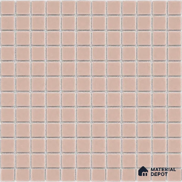 Swimming Pool Mosaic Tile TL 10680 B | 317.6 x 317.6 mm (Chip Size 25x25 mm) Glossy Finish Glass Tile - 5 mm | Suitable For Bathroom, Pool, Kitchen