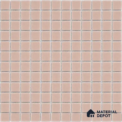 Mosaic Floor & Wall Tile TL 10680 B | 317.6 x 317.6 mm (Chip Size 25x25 mm) Glossy Finish Glass Tile - 5 mm | Suitable For Outdoor, Swimming Pool Area