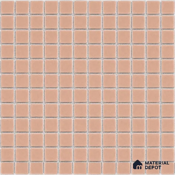 Swimming Pool Mosaic Tile TL 10680 C | 317.6 x 317.6 mm (Chip Size 25x25 mm) Glossy Finish Glass Tile - 5 mm | Suitable For Bathroom, Pool, Kitchen