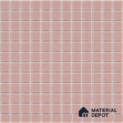 Swimming Pool Mosaic Tile TL 10680 E | 317.6 x 317.6 mm (Chip Size 25x25 mm) Glossy Finish Glass Tile - 5 mm | Suitable For Bathroom, Pool, Kitchen