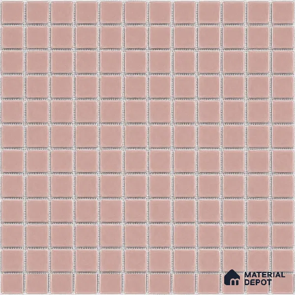 Swimming Pool Mosaic Tile TL 10680 E | 317.6 x 317.6 mm (Chip Size 25x25 mm) Glossy Finish Glass Tile - 5 mm | Suitable For Bathroom, Pool, Kitchen