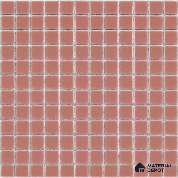 Swimming Pool Mosaic Tile TL 10680 F | 317.6 x 317.6 mm (Chip Size 25x25 mm) Glossy Finish Glass Tile - 5 mm | Suitable For Bathroom, Pool, Kitchen