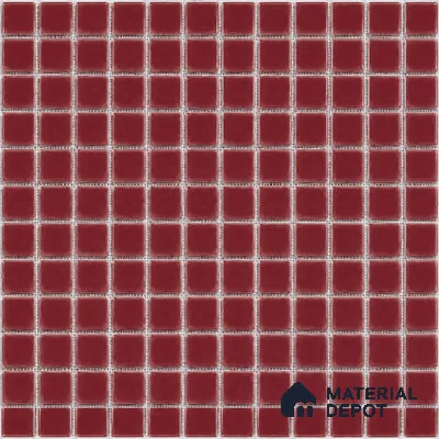 Swimming Pool Mosaic Tile TL 10681 B | 317.6 x 317.6 mm (Chip Size 25x25 mm) Glossy Finish Glass Tile - 5 mm | Suitable For Bathroom, Pool, Kitchen