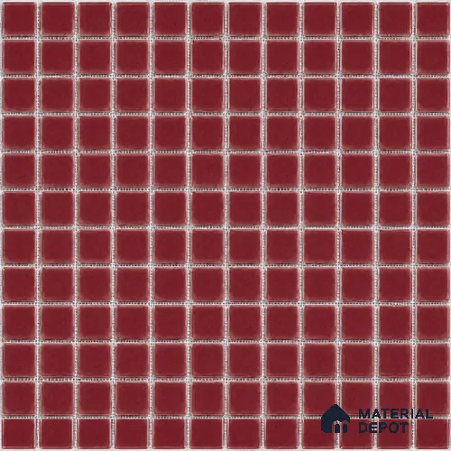 Mosaic Floor & Wall Tile TL 10681 B | 317.6 x 317.6 mm (Chip Size 25x25 mm) Glossy Finish Glass Tile - 5 mm | Suitable For Outdoor, Swimming Pool Area