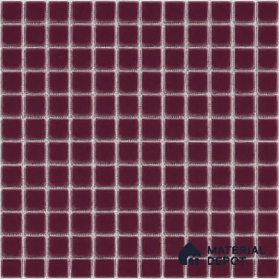 Mosaic Floor & Wall Tile TL 10681 C | 317.6 x 317.6 mm (Chip Size 25x25 mm) Glossy Finish Glass Tile - 5 mm | Suitable For Outdoor, Swimming Pool Area