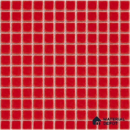 Mosaic Floor & Wall Tile TL 10682 B | 317.6 x 317.6 mm (Chip Size 25x25 mm) Glossy Finish Glass Tile - 5 mm | Suitable For Outdoor, Swimming Pool Area