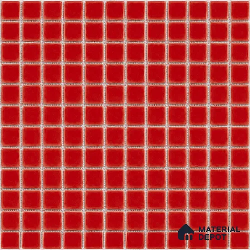 Mosaic Floor & Wall Tile TL 10682 C | 317.6 x 317.6 mm (Chip Size 25x25 mm) Glossy Finish Glass Tile - 5 mm | Suitable For Outdoor, Swimming Pool Area
