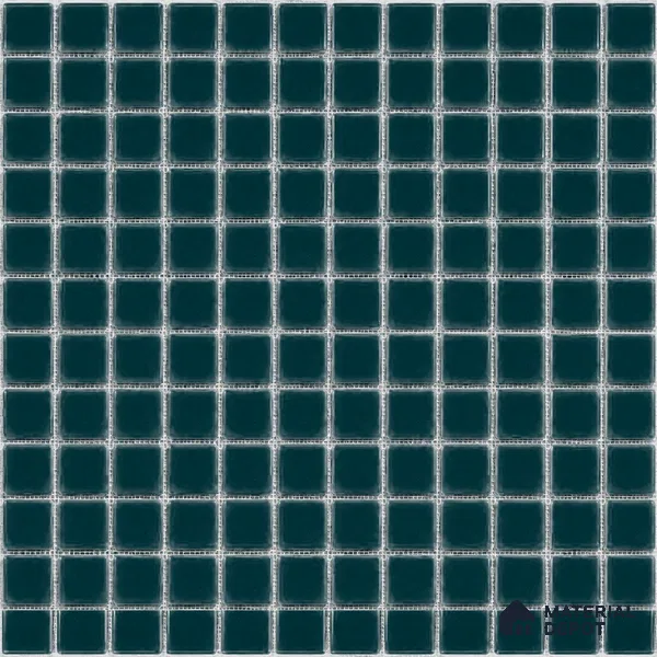 Swimming Pool Mosaic Tile TL 10683 C | 317.6 x 317.6 mm (Chip Size 25x25 mm) Glossy Finish Glass Tile - 5 mm | Suitable For Bathroom, Pool, Kitchen