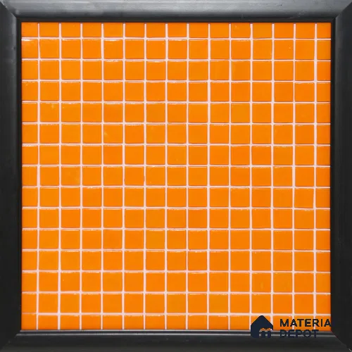 Mosaic Floor & Wall Tile TL 10705 B | 327 x 327 mm (Chip Size 20x20 mm) Glossy Finish Glass Tile - 4 mm | Suitable For Outdoor, Swimming Pool Area
