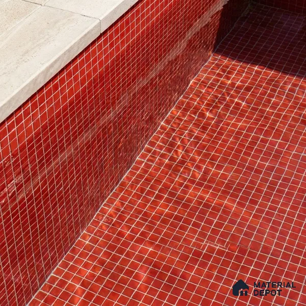 Mosaic Floor & Wall Tile TL 10705 D | 327 x 327 mm (Chip Size 20x20 mm) Glossy Finish Glass Tile - 4 mm | Suitable For Outdoor, Swimming Pool Area