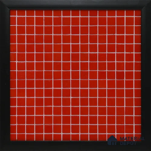 Mosaic Floor & Wall Tile TL 10705 D | 327 x 327 mm (Chip Size 20x20 mm) Glossy Finish Glass Tile - 4 mm | Suitable For Outdoor, Swimming Pool Area