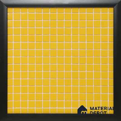 Mosaic Floor & Wall Tile TL 10705 | 327 x 327 mm (Chip Size 20x20 mm) Glossy Finish Glass Tile - 4 mm | Suitable For Outdoor, Swimming Pool Area
