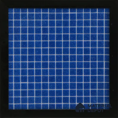 Mosaic Floor & Wall Tile TL 10706 D | 327 x 327 mm (Chip Size 20x20 mm) Glossy Finish Glass Tile - 4 mm | Suitable For Outdoor, Swimming Pool Area