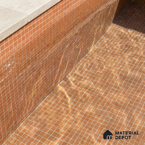 Mosaic Floor & Wall Tile TL 10706 G | 327 x 327 mm (Chip Size 20x20 mm) Glossy Finish Glass Tile - 4 mm | Suitable For Outdoor, Swimming Pool Area