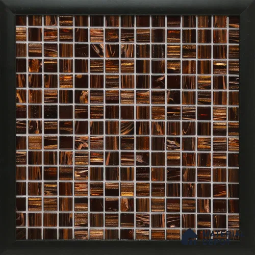Mosaic Floor & Wall Tile TL 10707 D | 327 x 327 mm (Chip Size 20x20 mm) Glossy Finish Glass Tile - 4 mm | Suitable For Outdoor, Swimming Pool Area